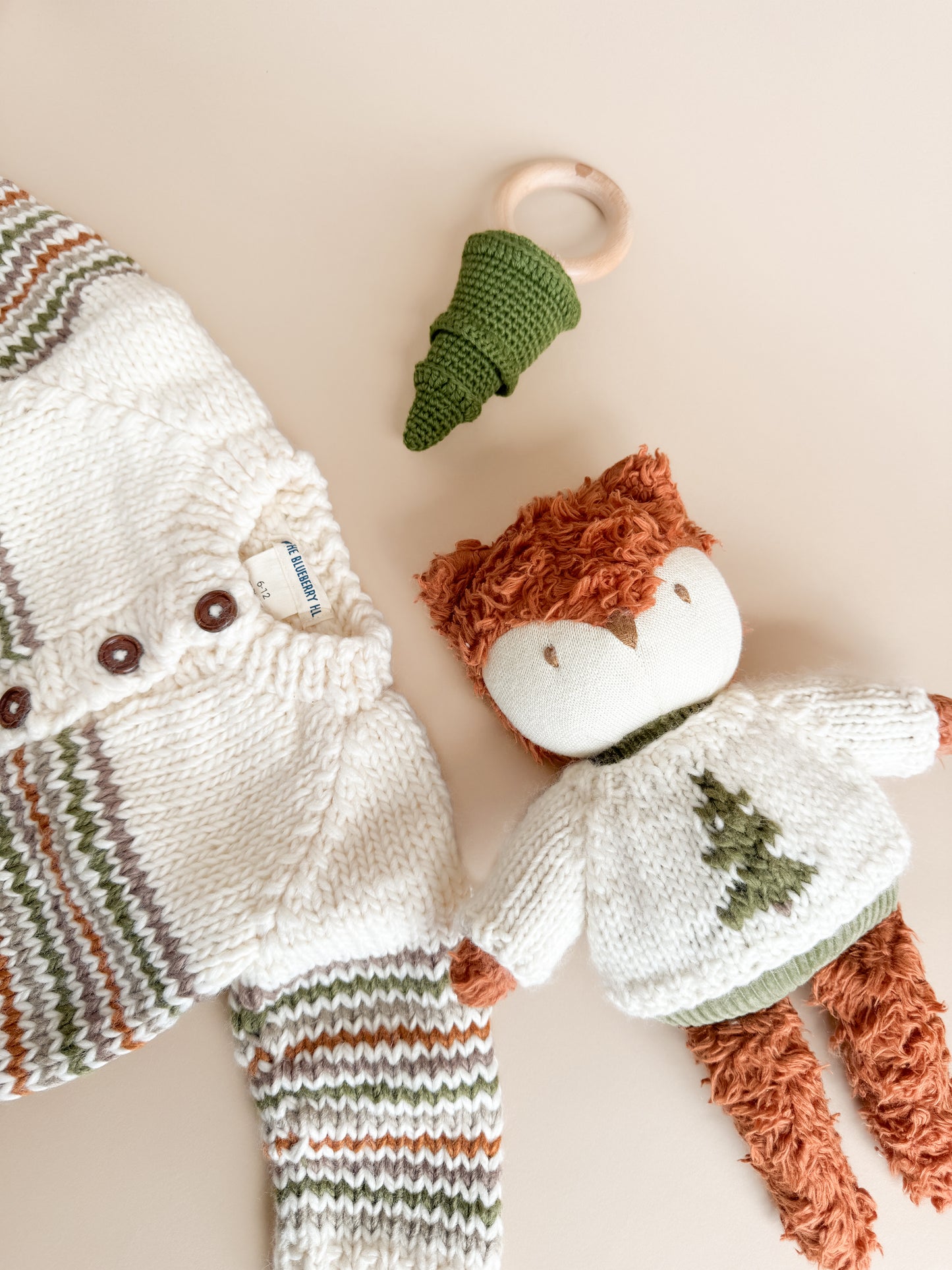 Plush Toy Clothing - Tree Sweater