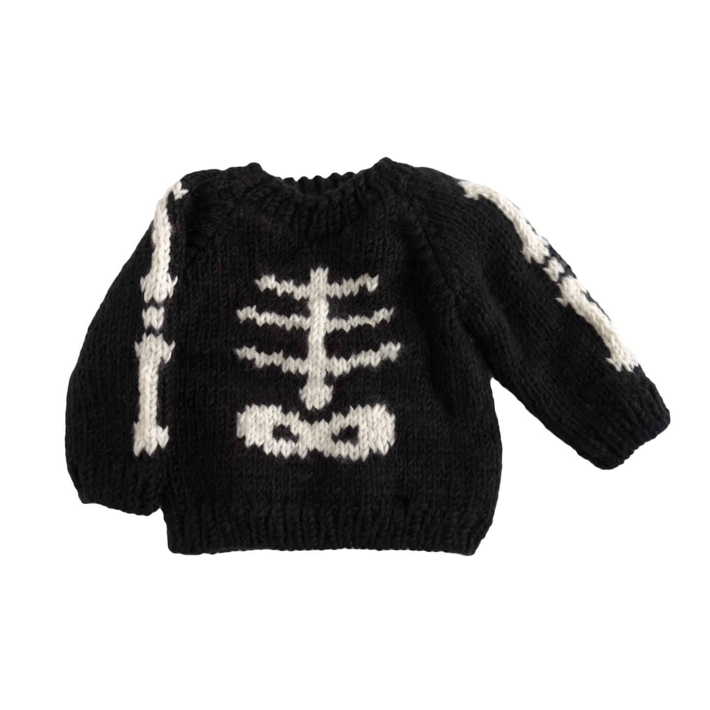 Skeleton Sweater and Bear Set