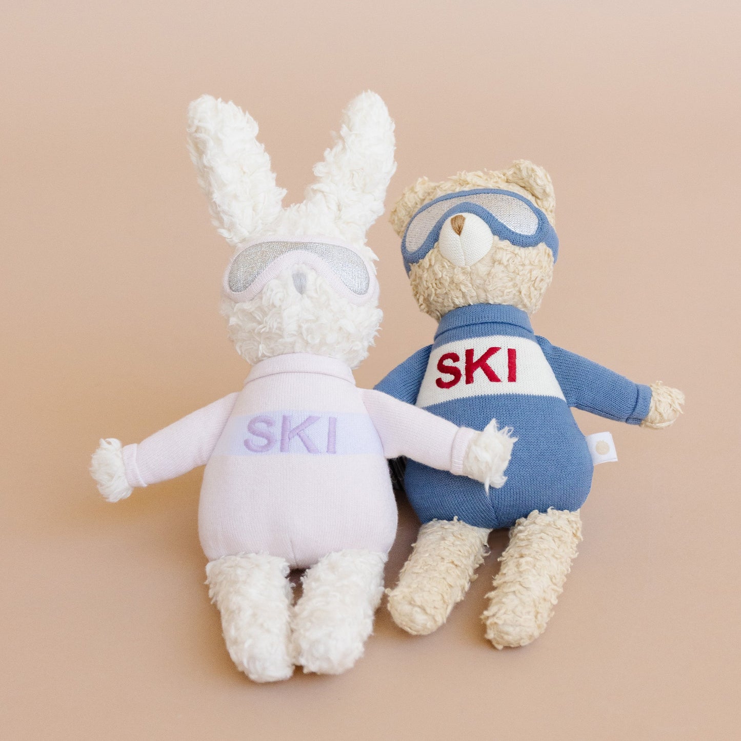 Riley Bunny Ski Plush Toy