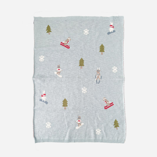 Organic Cotton Blanket Ski