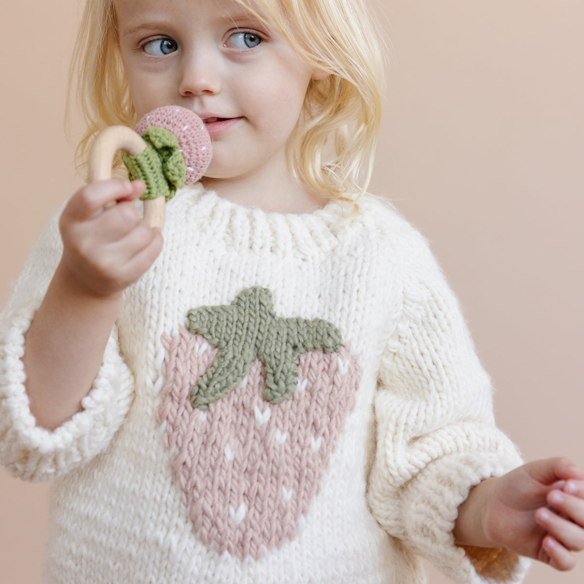 Strawberry Pullover Sweater
