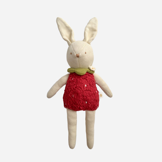 Bailey Bunny Strawberry Plushie Toy