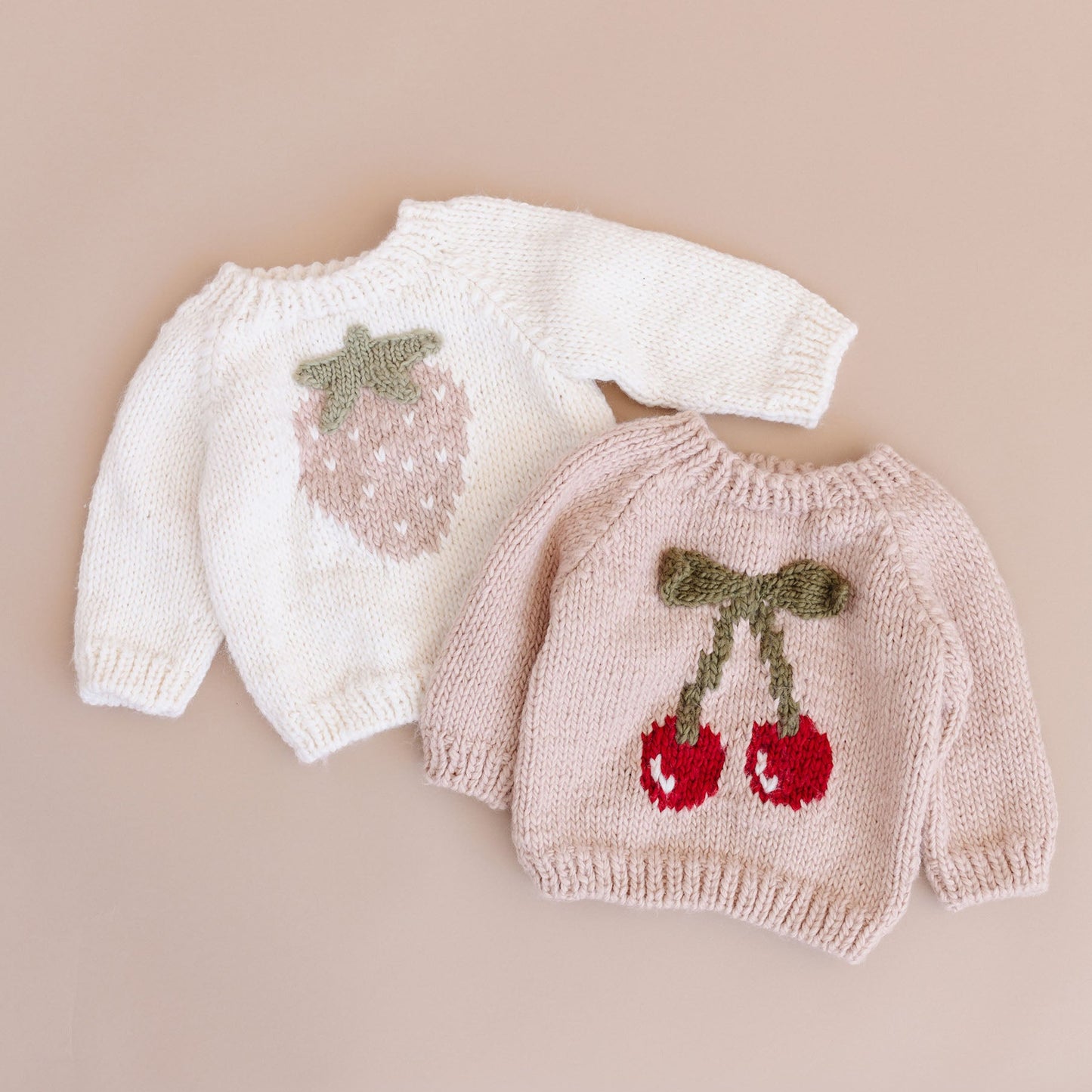 Strawberry Pullover Sweater