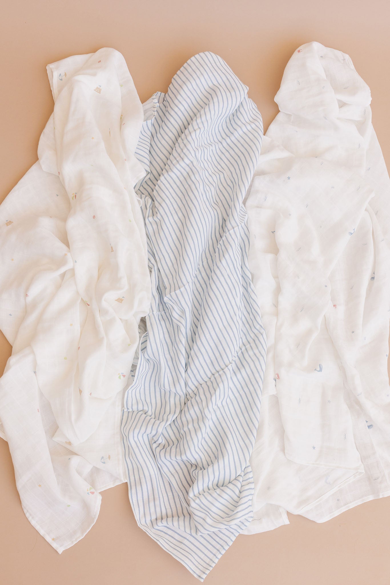 summer infant newborn swaddle Nautical Swaddle Newborn Organic Cotton Infant Summer Blanket