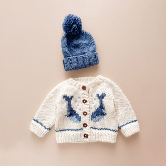 Whale Cardigan