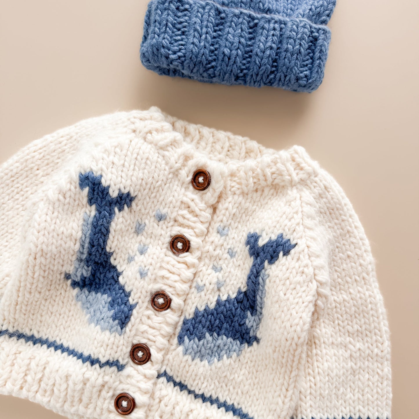 Whale Cardigan