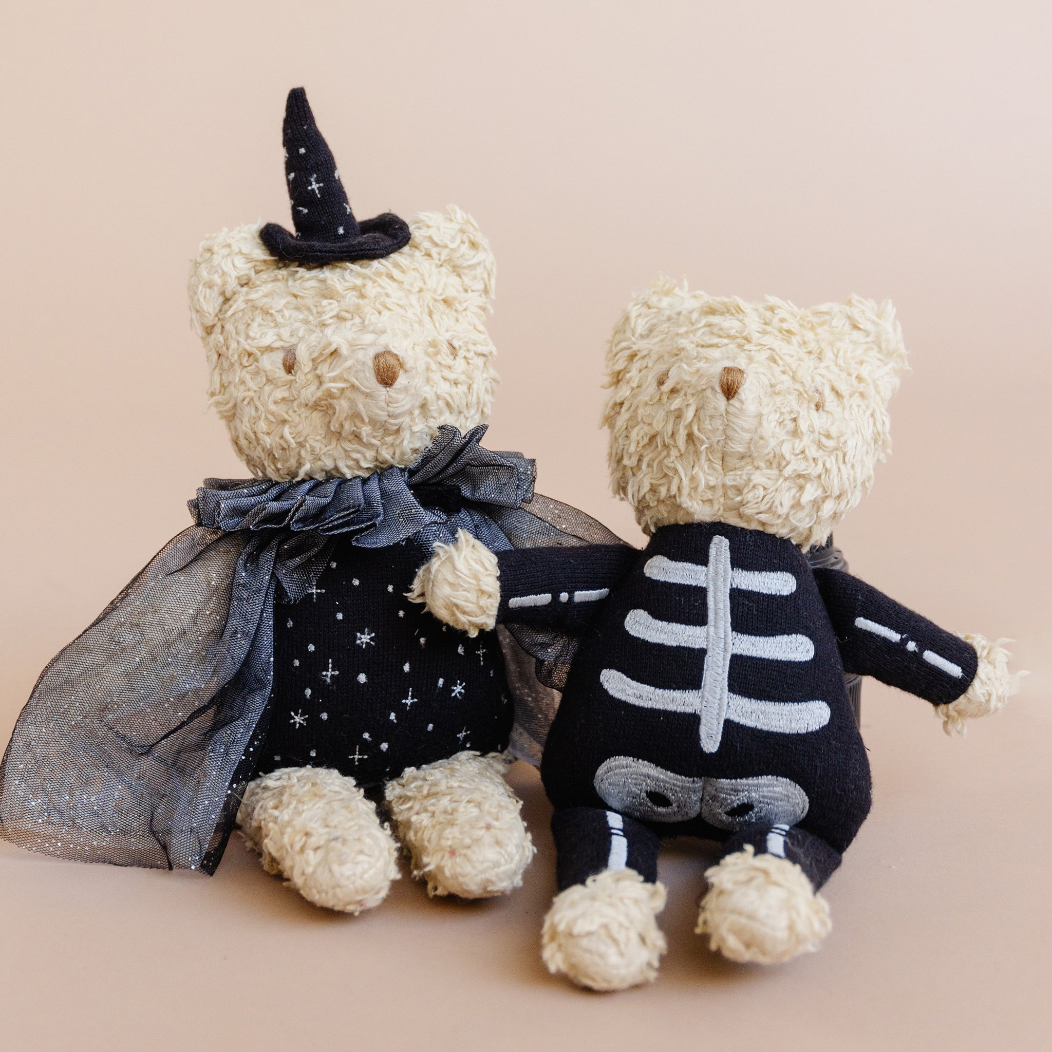 Plush Toy Skeleton Bear Halloween Fall Doll Baby Toddler Kid