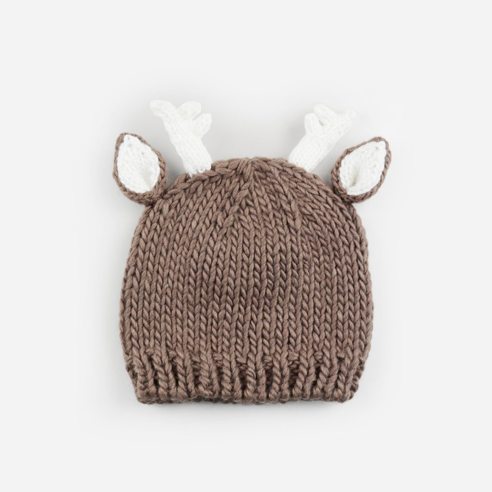Hartley Deer Tan Knit Hat – The Blueberry Hill - Main Image