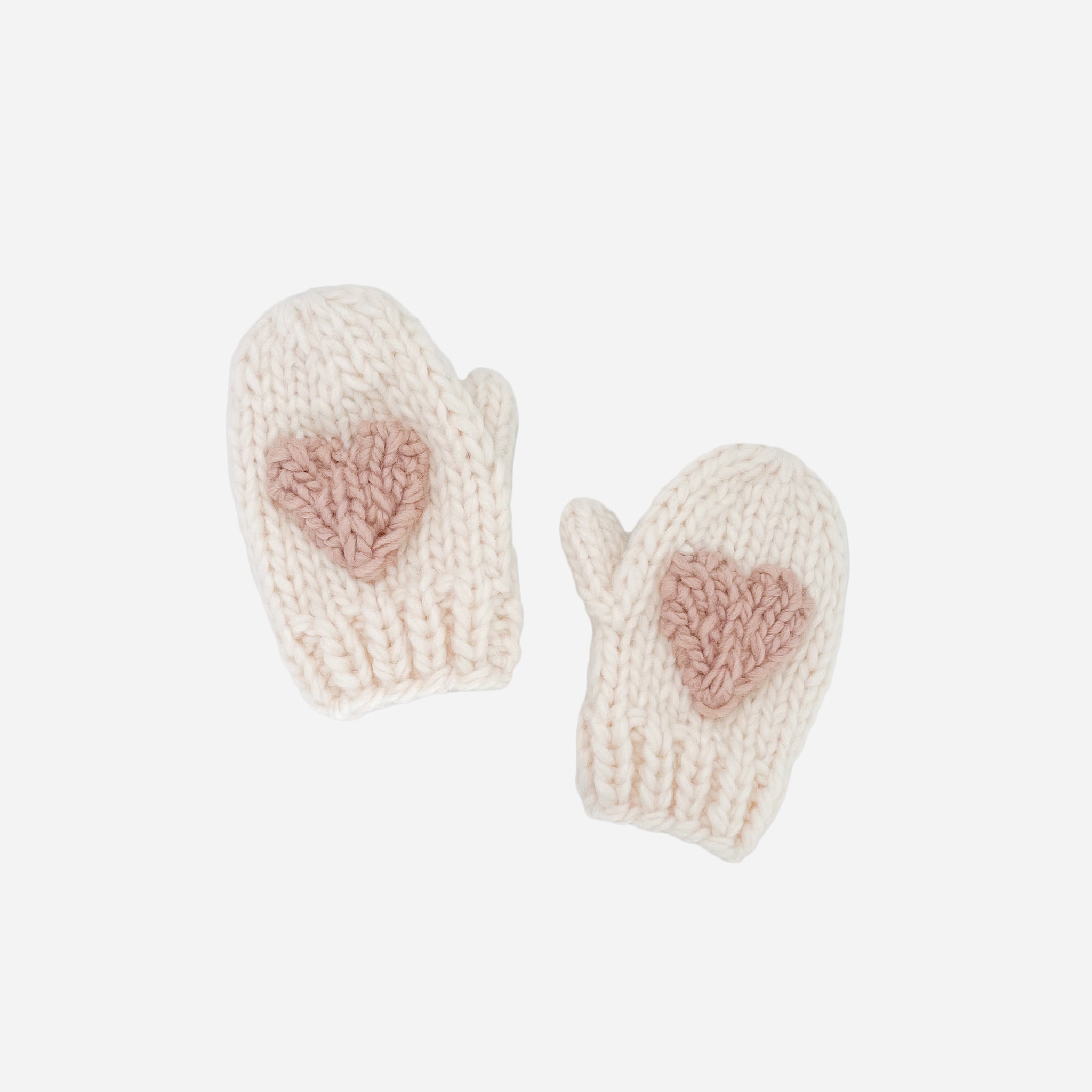Translucent Mittens Heartstring Hand-Knit Baby Pink Blush Hearts Mittens: Adorable for Valentines, Fall ...
