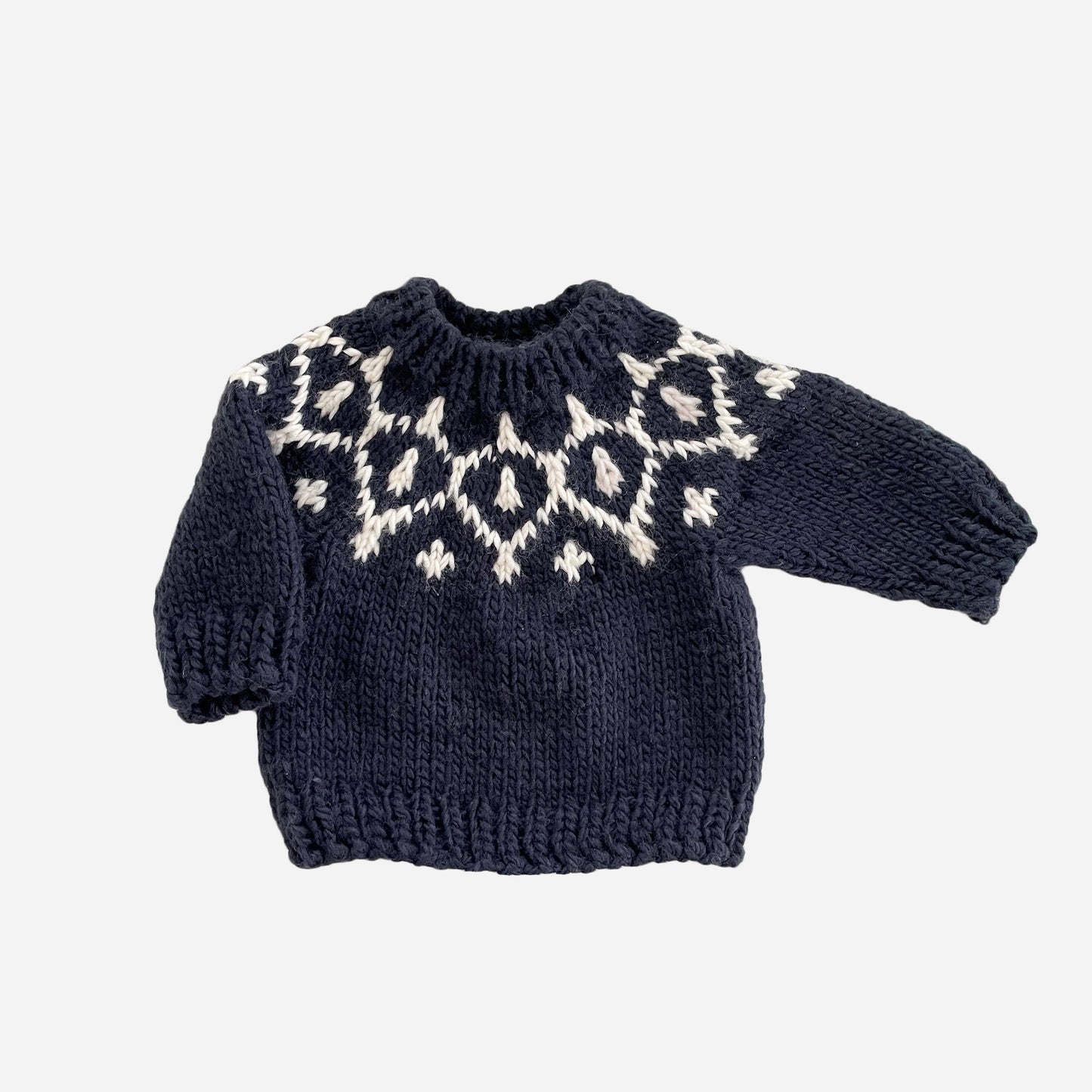 Icicle Sweater, Navy