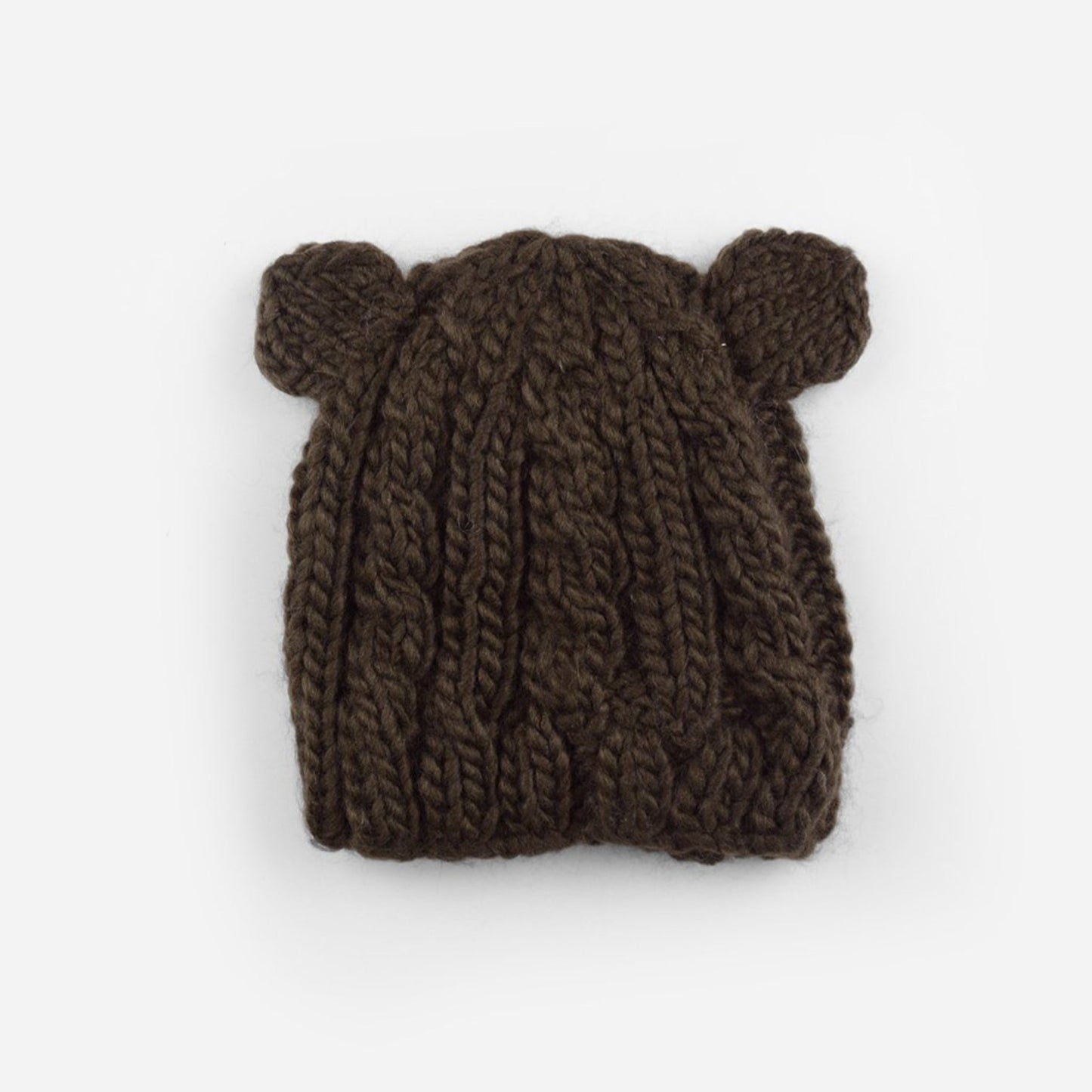 Julian Cable Bear Knit Hat