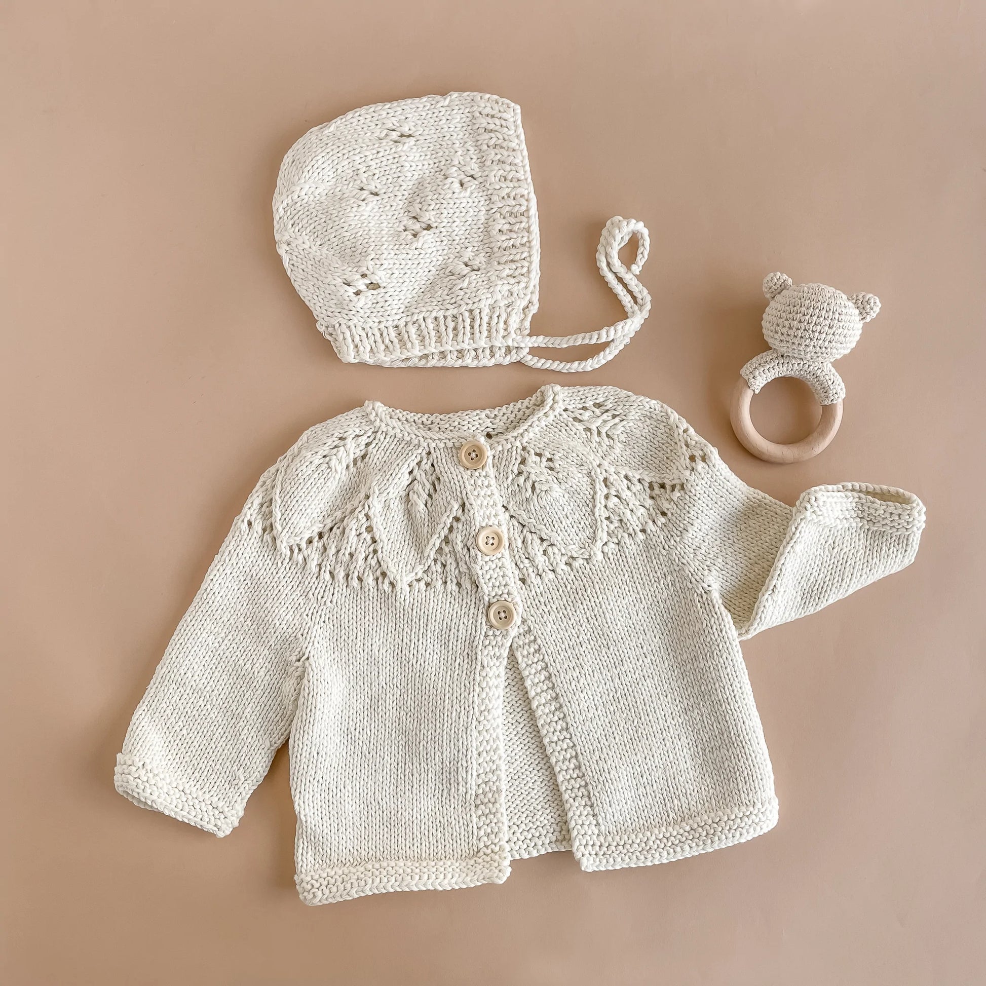 Newborn 2025 cotton cardigan