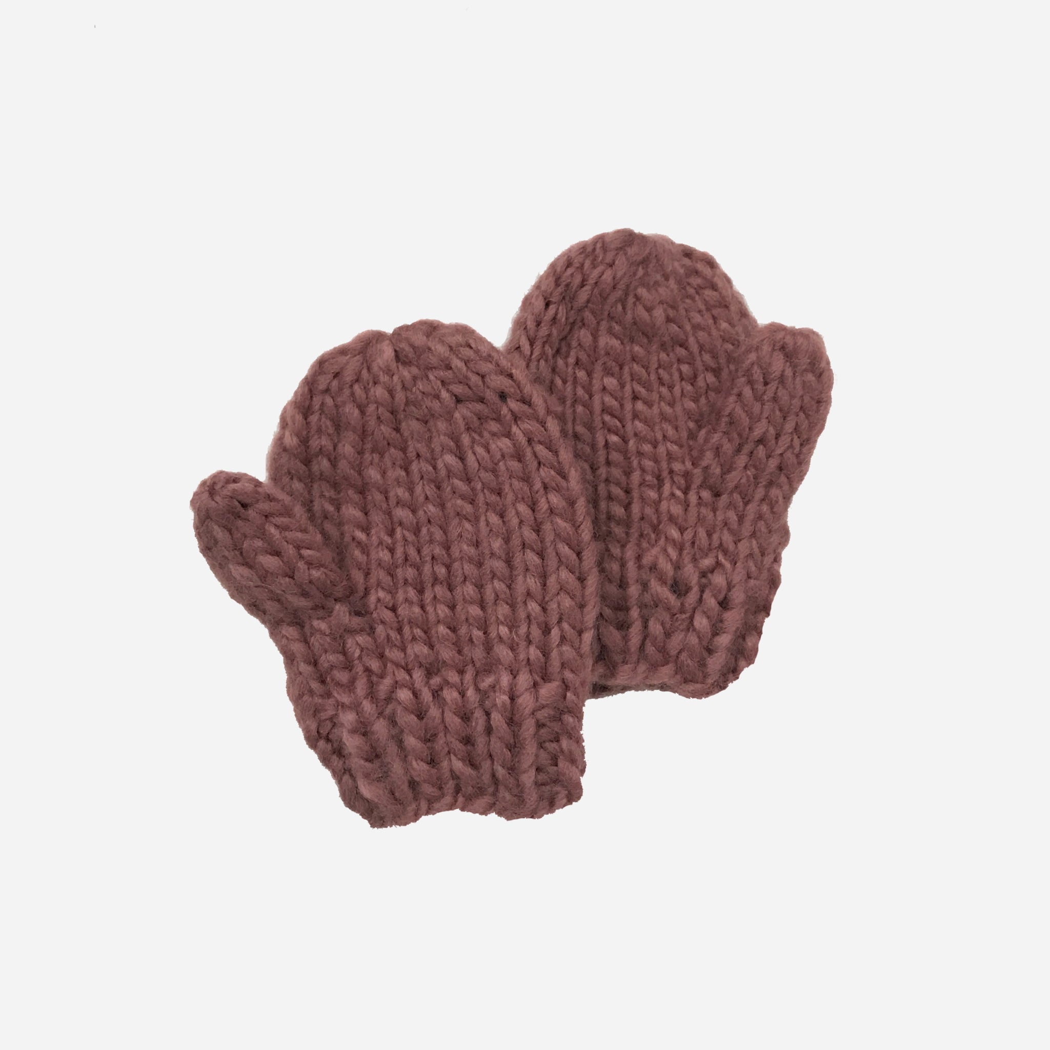 Classic Mittens - Mauve