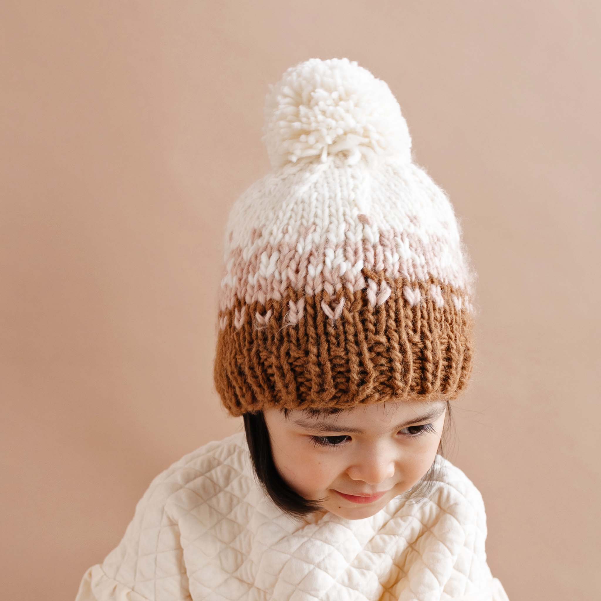 Hand knit Beanies The Blueberry Hill