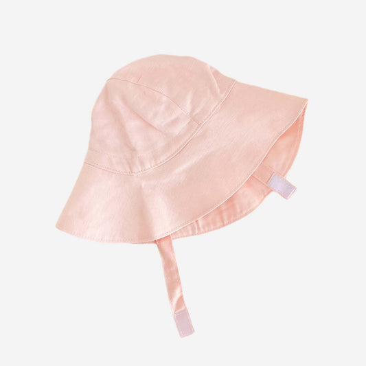 Sun Hat Wide-brim, Pink Salt